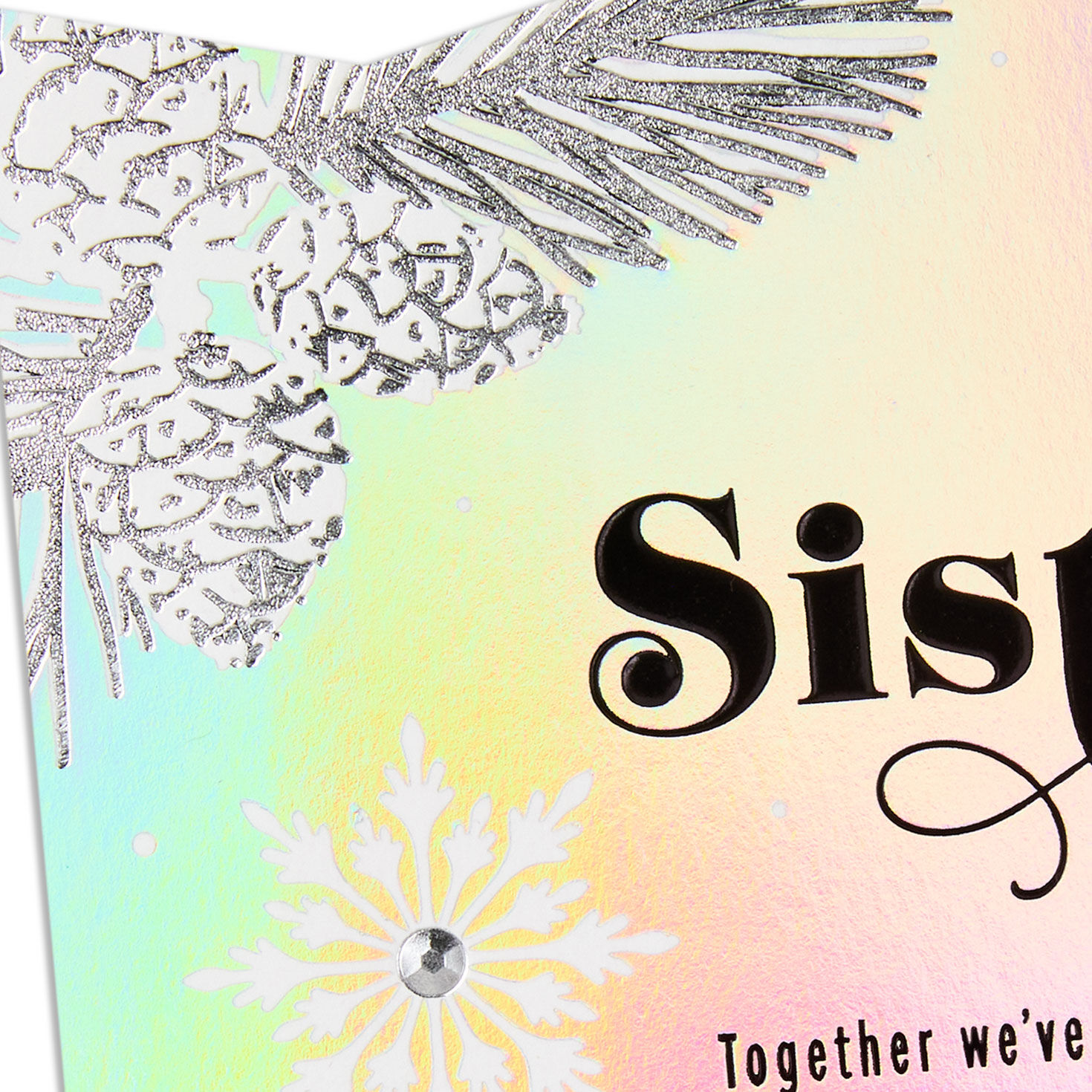 So Lucky to Have You as My Sister Christmas Card for only USD 5.99 | Hallmark