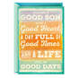 It's All Good Birthday Card for Son, , large image number 1