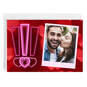 Personalized Exclamation Hearts Love Photo Card, , large image number 1