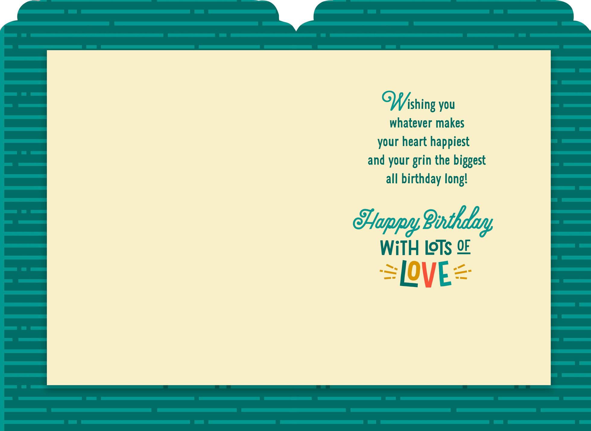 All Day Your Way Birthday Card for Grandson