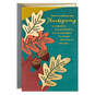 Thankful For You Fall Leaves Thanksgiving Card, , large image number 1