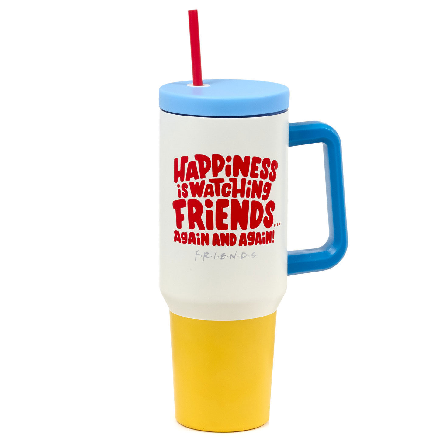 Friends "Happiness Is" Insulated Travel Cup With Handle, 42 oz. for only USD 29.99 | Hallmark