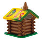 Crayola Log Cabin Keepsake Ornament Back image number 6