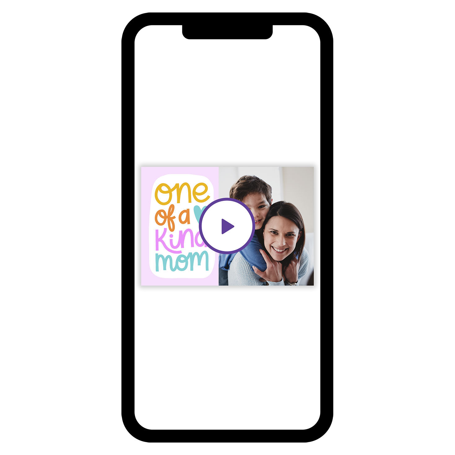 For a One of a Kind Mom Love eCard