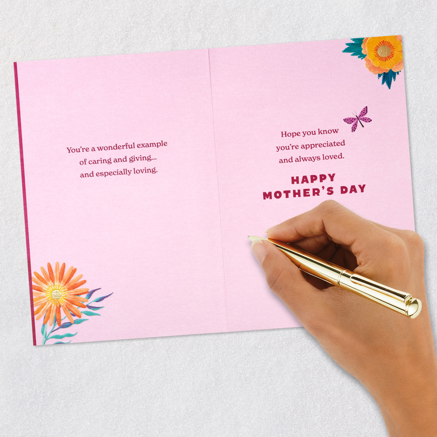 Butterfly and Flowers Nana Mother's Day Card  image number 7