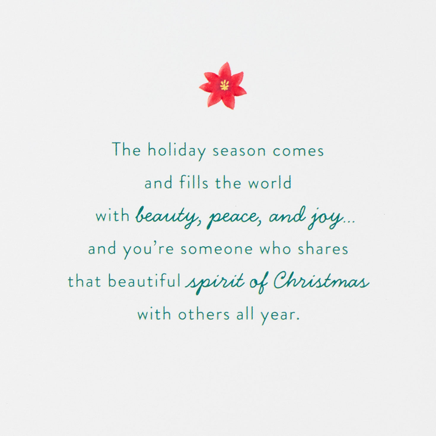 Botanical Greenhouse Christmas Card Sentiment image number 2