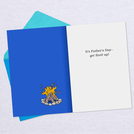 Get Fired Up Funny Father's Day Card, , large image number 3