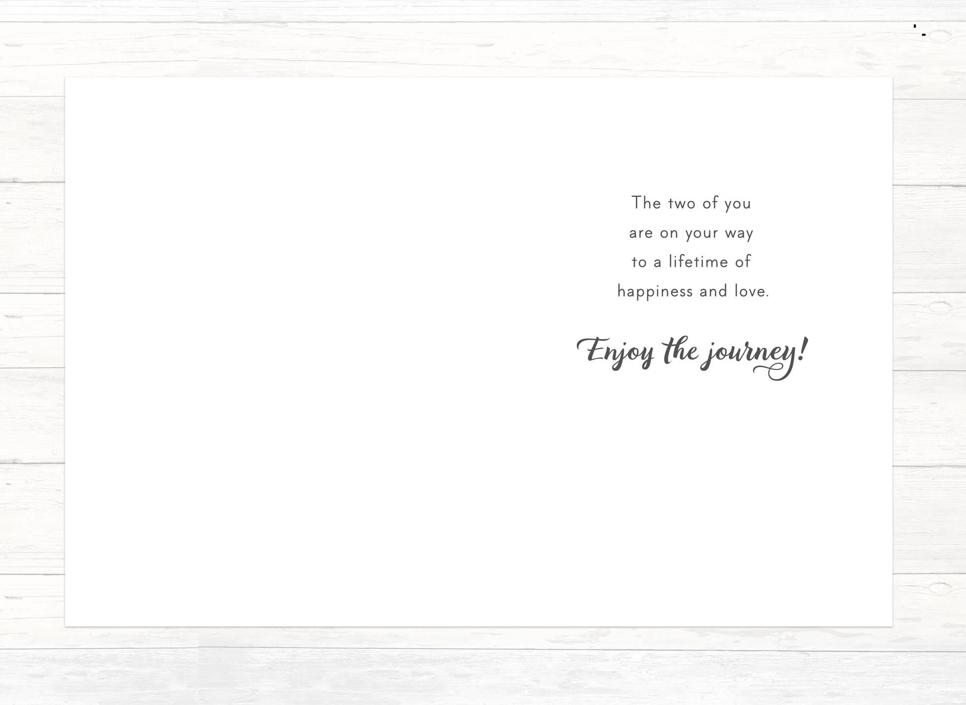 Lifetime of Happiness Wedding Card