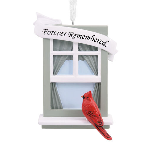 Forever Remembered Cardinal Memorial Hallmark Ornament, 