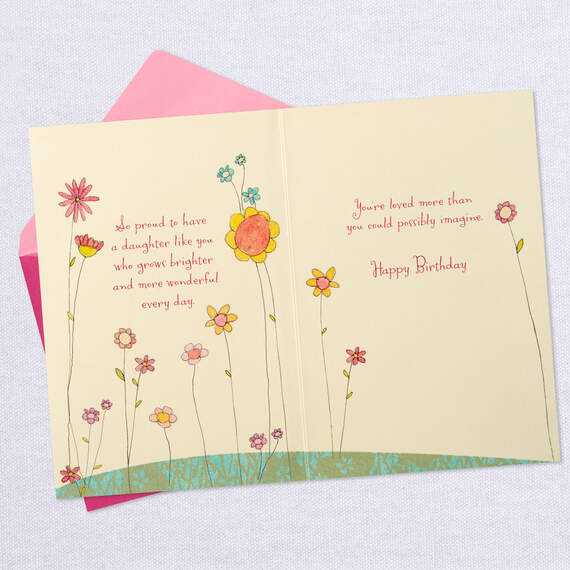 You Grow Brighter Every Day Birthday Card for Daughter - Greeting Cards ...