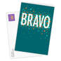 Personalized Bravo Folded Congratulations Photo Card, , large image number 2