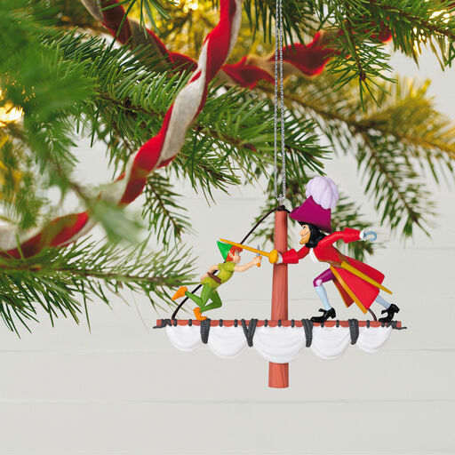 Disney Peter Pan 70th Anniversary Swashbuckling Showdown Ornament, 