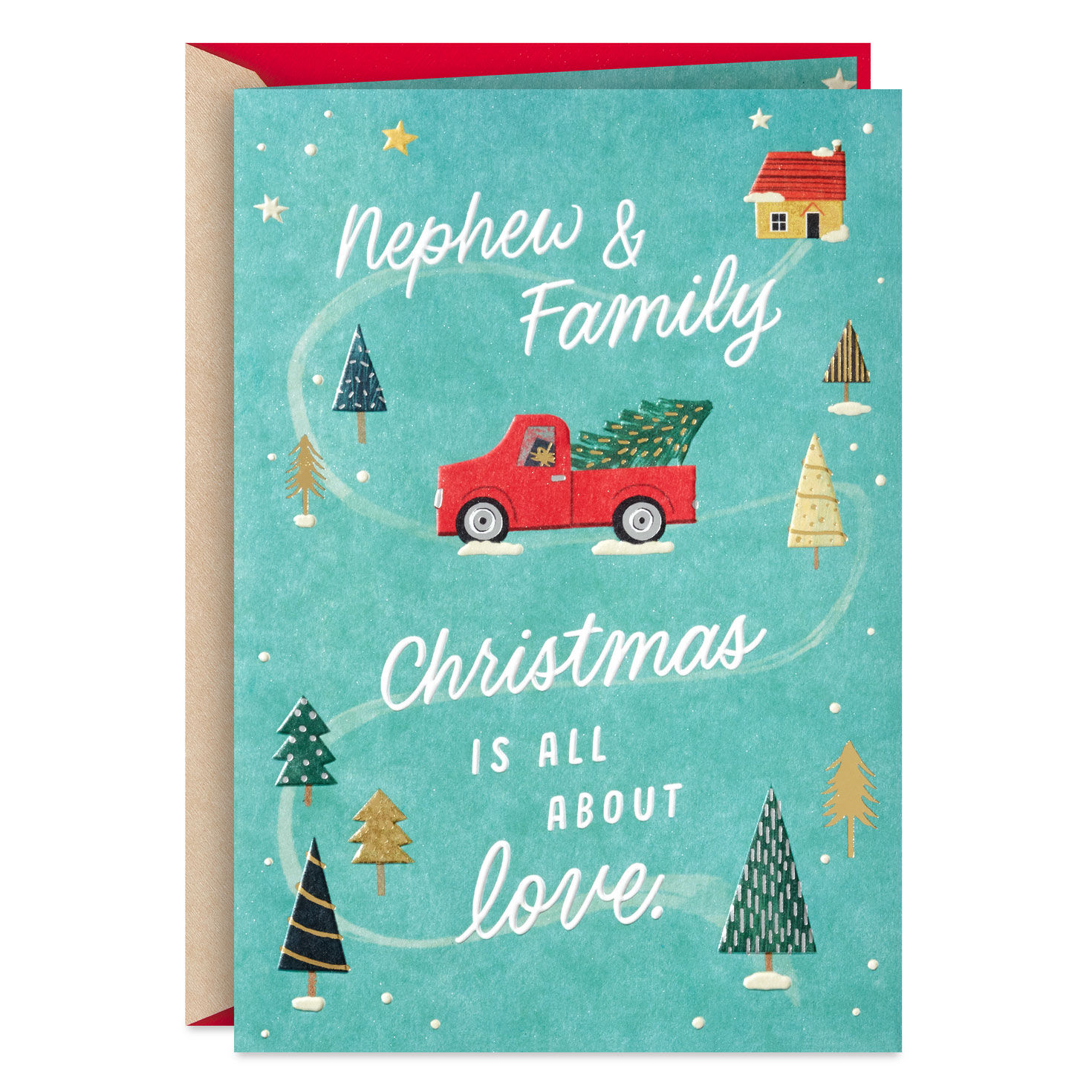 Wishing You Joy and Love Christmas Card for Nephew and Family for only USD 4.59 | Hallmark