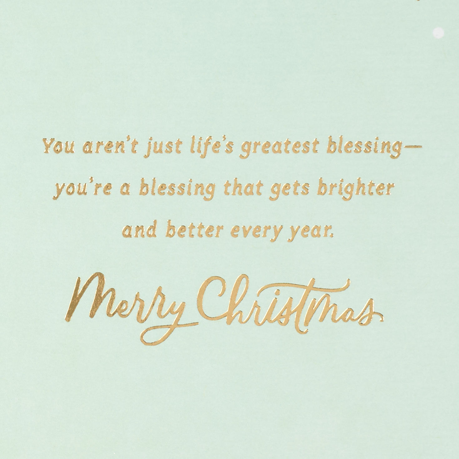 Birds Decorating Tree Daughter Christmas Card Sentiment image number 3