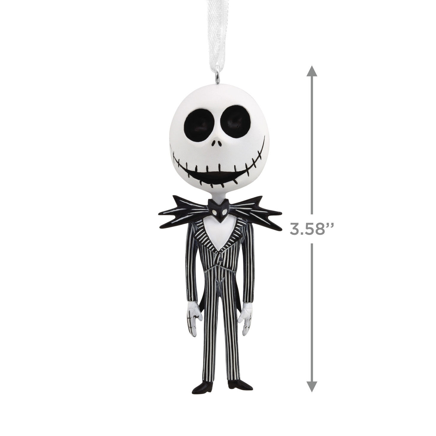 Disney Tim Burton's The Nightmare Before Christmas Jack Skellington Hallmark Ornament, , large image number 3