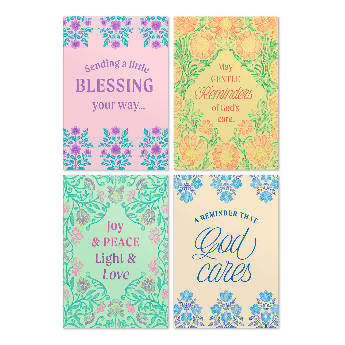 Bright DaySpring Encouragement Cards Assortment fronts image number 1