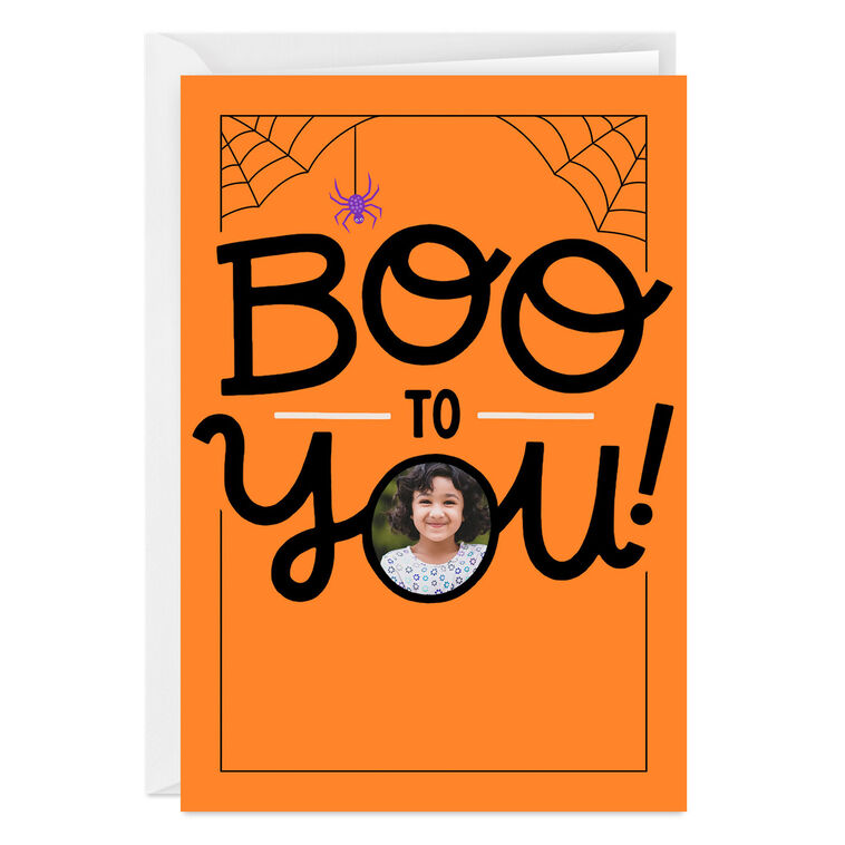 Boo to You Custom Halloween Card