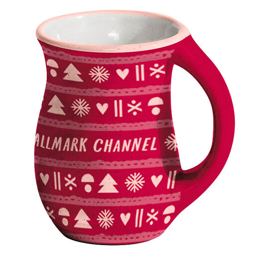 Hallmark Channel Knit Pattern Hand-Warming Mug, 20 oz., 