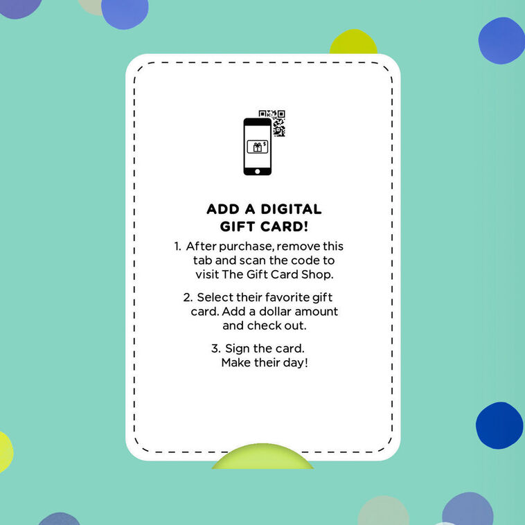 Woo Hoo Confetti Gift Card Greeting Congratulations Card, , large image number 6