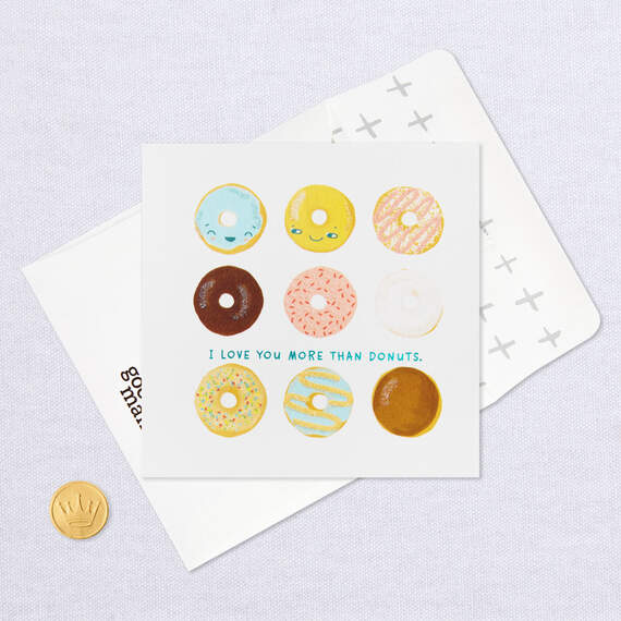 Don't Tell Donuts Love Card, , large image number 5