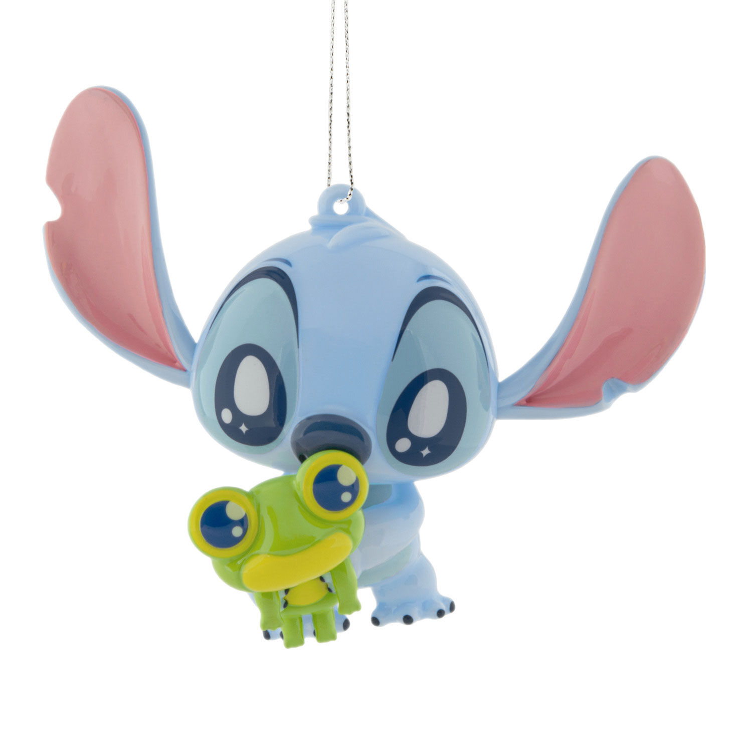 Disney Stitch With Frog Shatterproof Hallmark Ornament