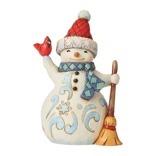 jim shore snoopy snowman