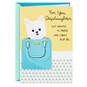 Dog in Purse Birthday Card for Stepdaughter, , large image number 1
