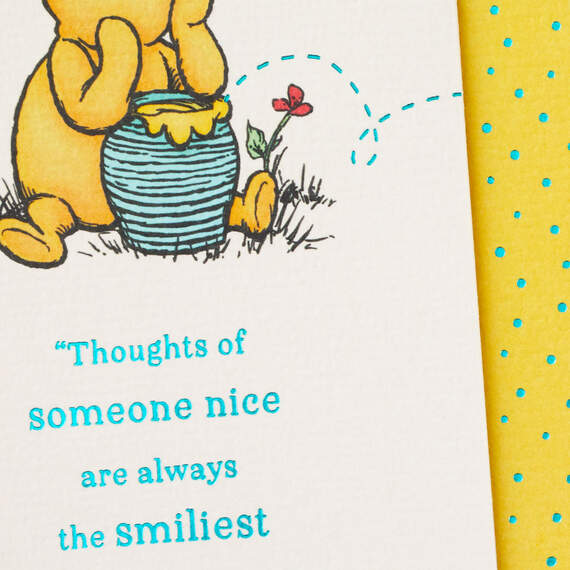 Disney Winnie the Pooh Someone Nice Thinking of You Card, , large image number 4