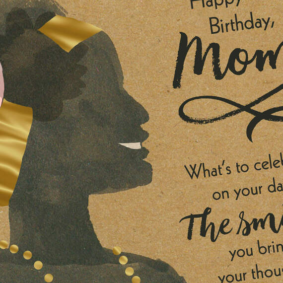 The Smiles You Bring Religious Birthday Card for Mom, , large image number 5