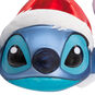 Disney Lilo & Stitch in Santa Hat Blown Glass Hallmark Ornament, , large image number 4