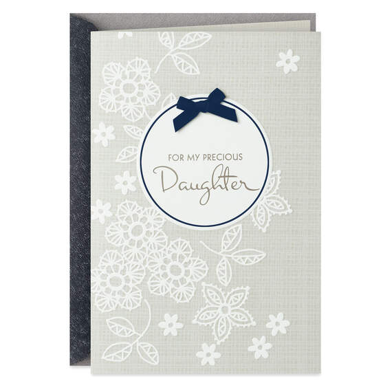 Daughter on Your Wedding Day Card, , large image number 1