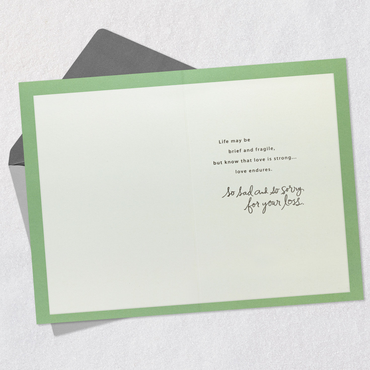 Comfort, Peace and Memories Sympathy Card for only USD 7.99 | Hallmark