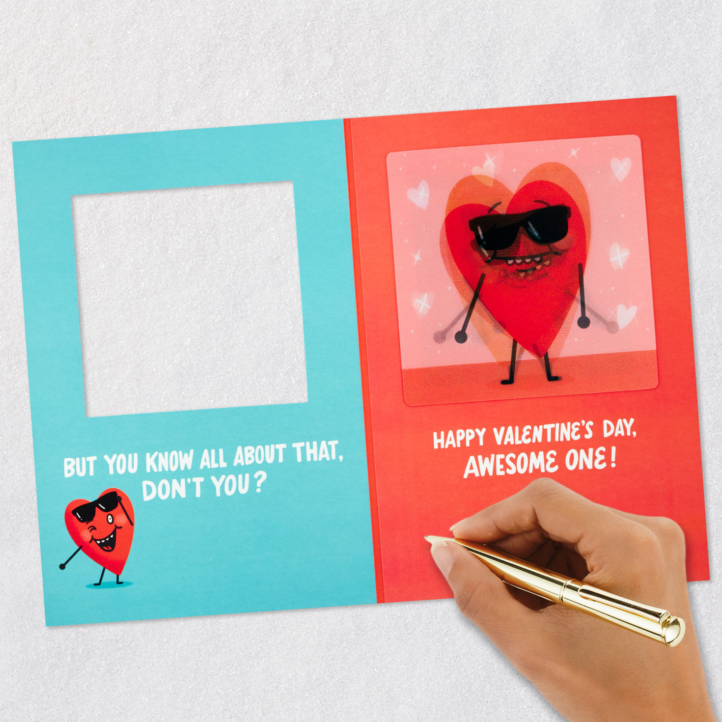 Dancing Heart Lenticular Valentine's Day Card for Grandson for only USD 5.99 | Hallmark
