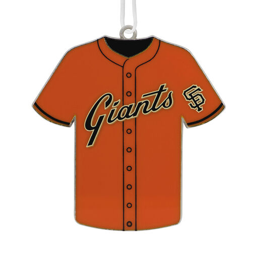 MLB San Francisco Giants™ Baseball Jersey Metal Hallmark Ornament, 