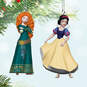 Mini Disney Princess Merida and Snow White Ornaments, Set of 2, , large image number 2