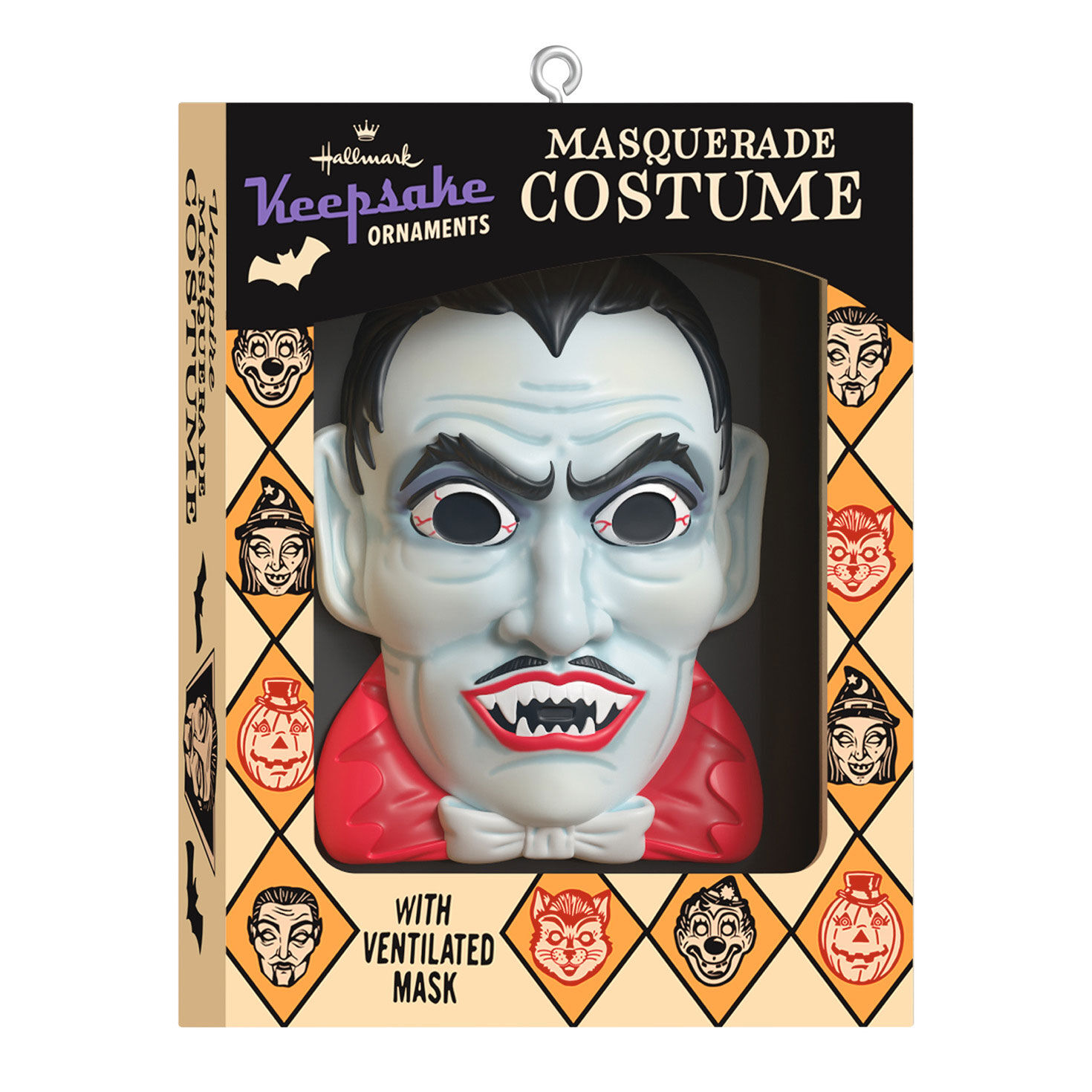 Nifty Fifties Masquerade Costume Ornament