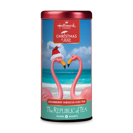 The Republic of Tea Hallmark Channel Cranberry Hibiscus Iced Tea Mix, 