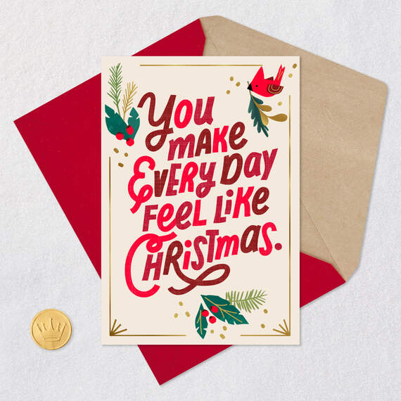 You Make Every Day Feel Like Christmas Video Greeting Christmas Card, , large image number 7