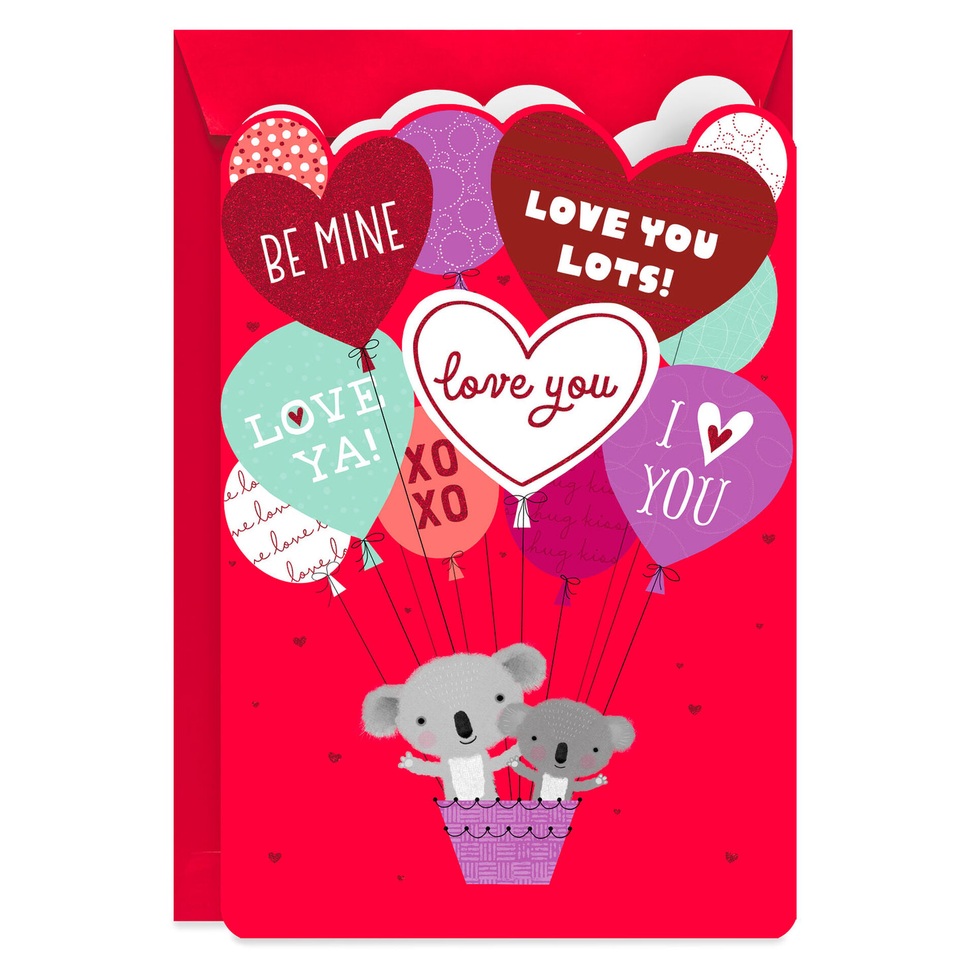 Love You Lots Jumbo Valentine's Day Card, 19.25" Greeting Cards