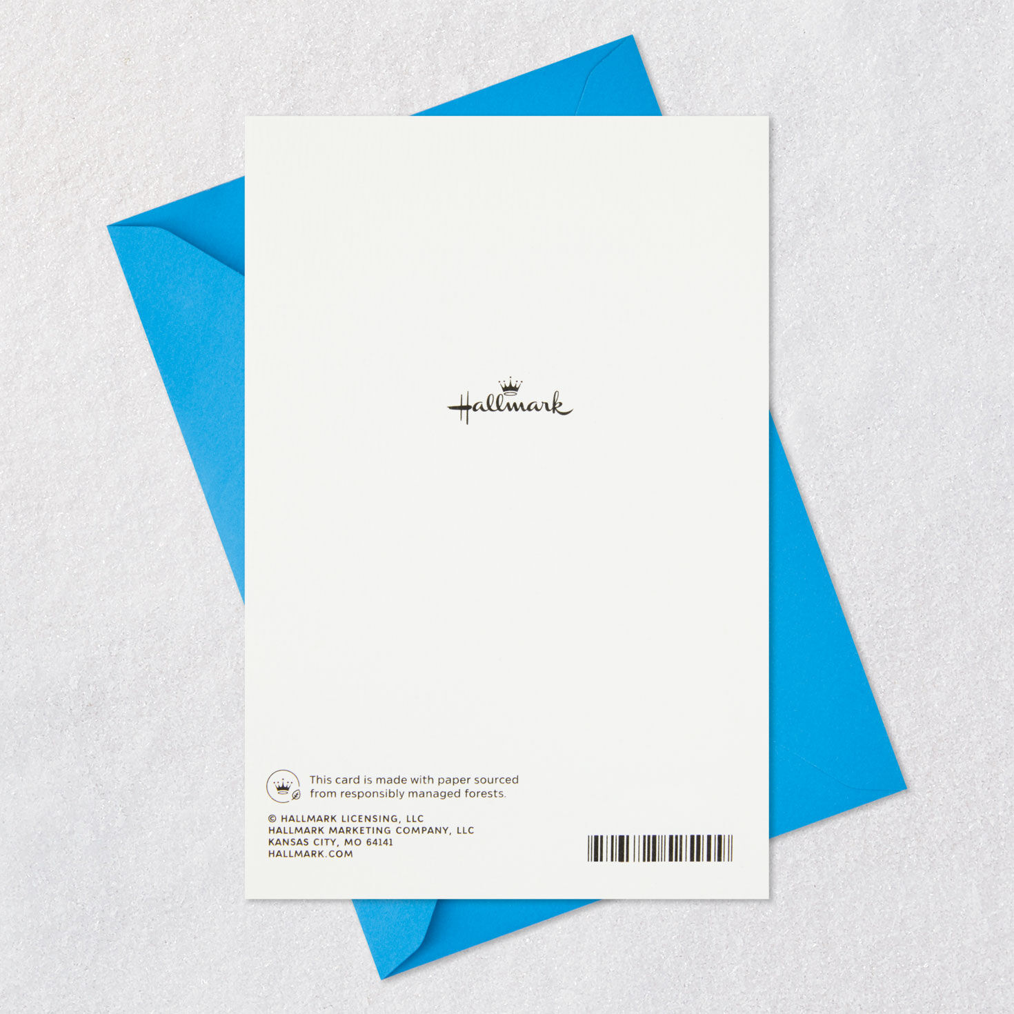 Blue and Gold Abstract Mountain Graduation Card for Son  image number 8