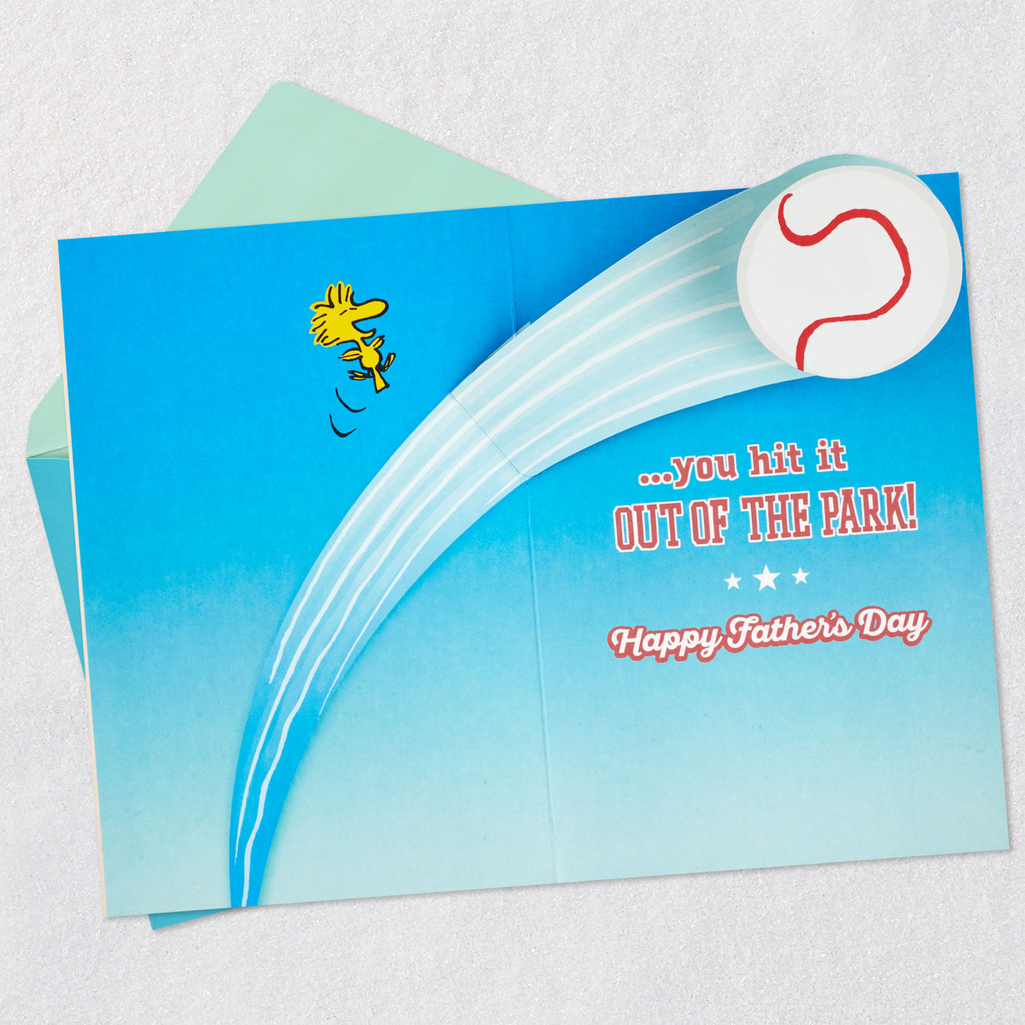 Peanuts&reg; Snoopy Awesome Grandpa Pop-Up Father's Day Card, , large image number 3