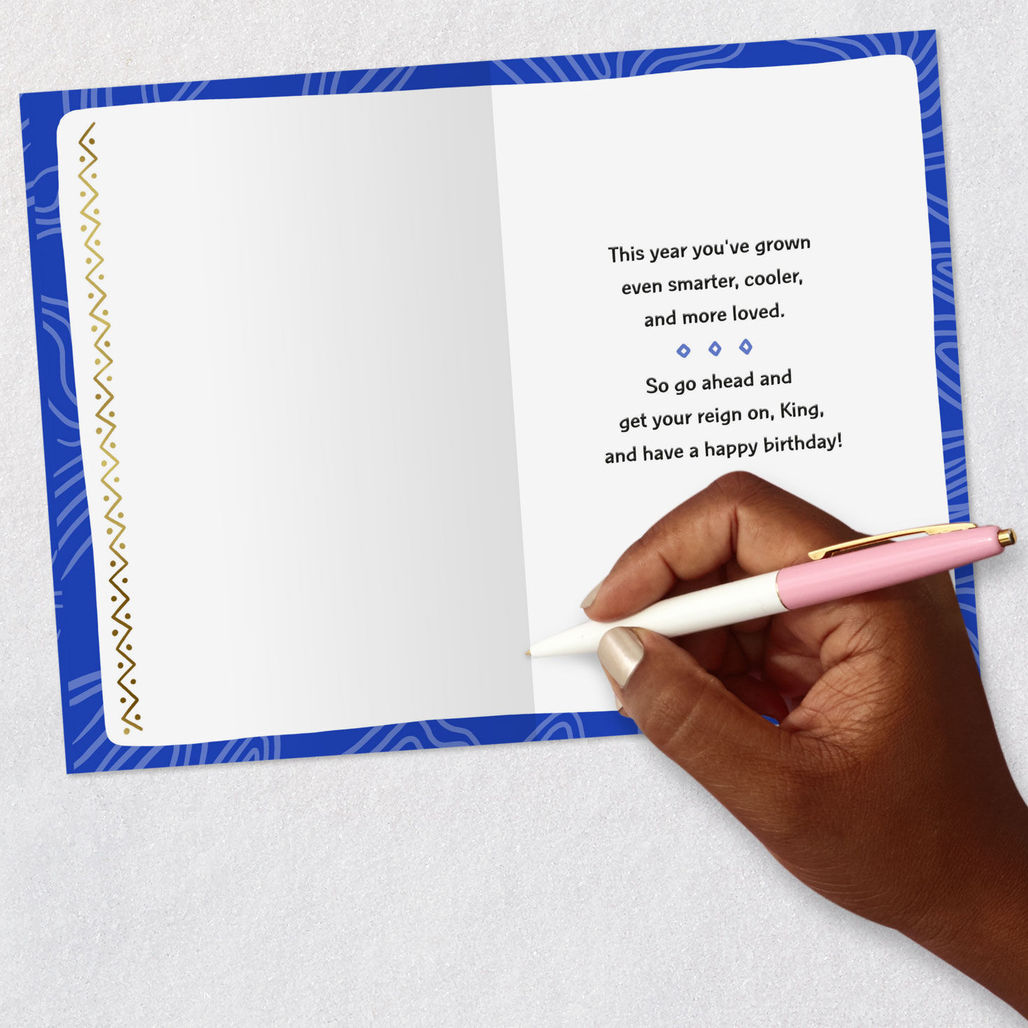 Young King Birthday Card for Him, , large image number 6