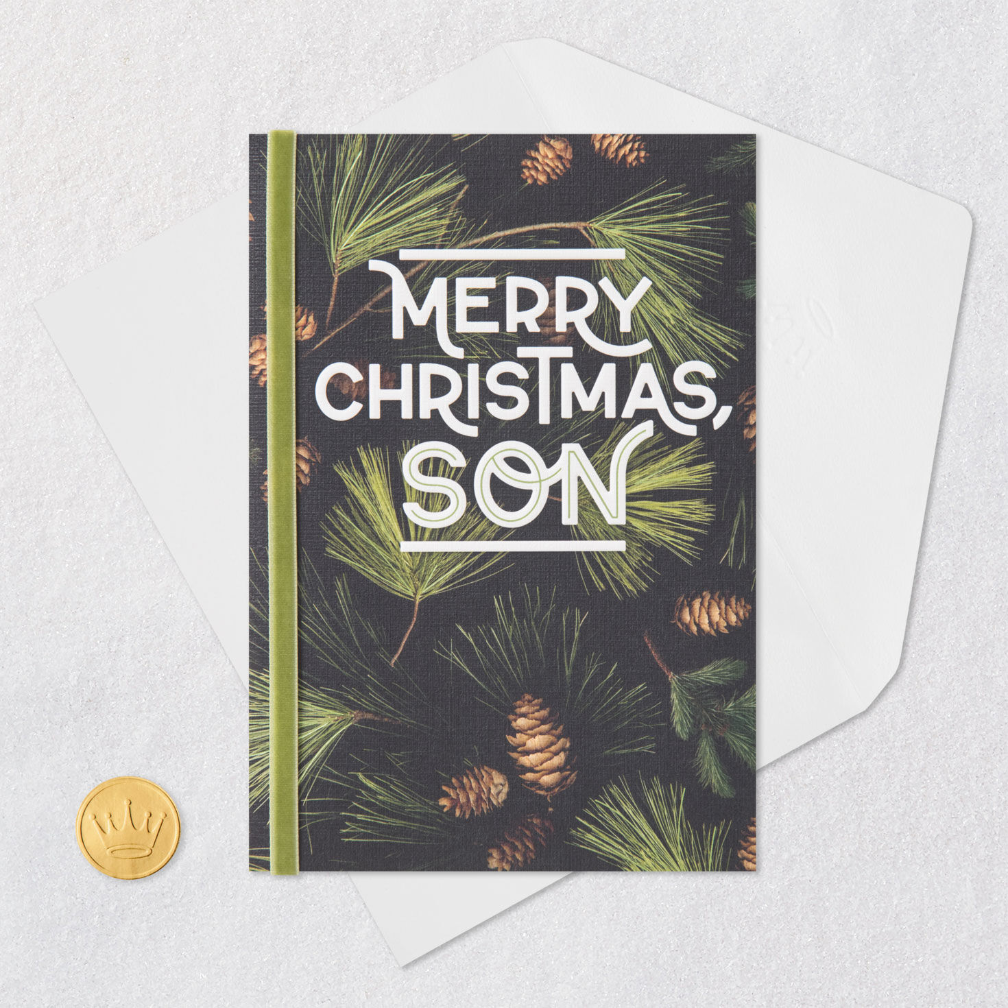 Loving Wishes for You Christmas Card for Son, , large image number 6