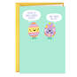 Punny Egg Characters Funny Easter Card, , large image number 1