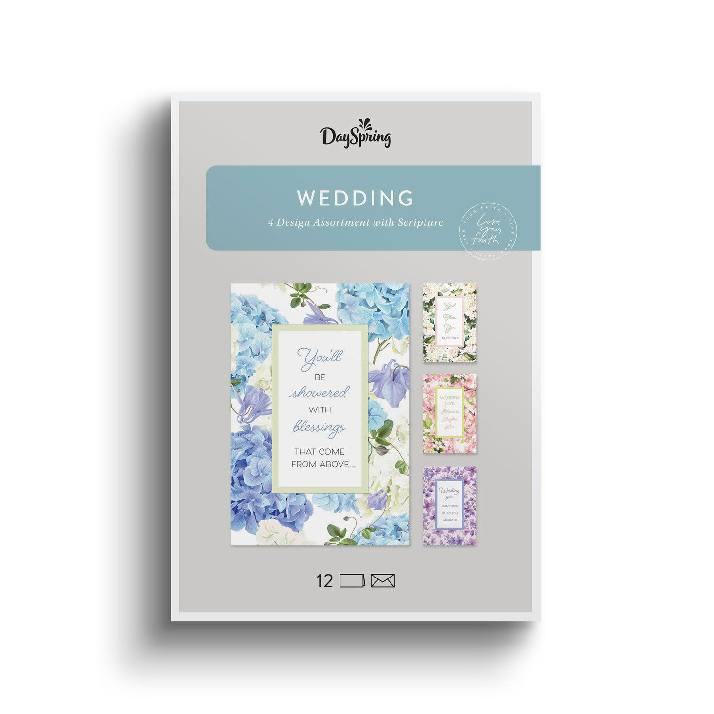 Blessings DaySpring Wedding Cards Assortment package front image number 2
