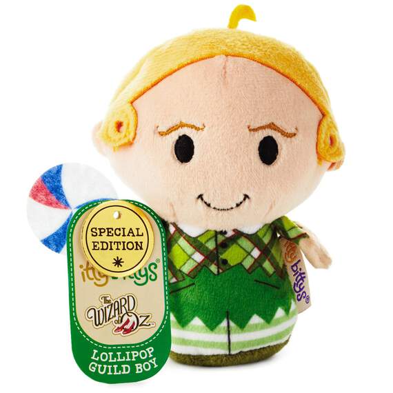 itty bittys® The Wizard of Oz™ Lollipop Guild™ Boy Plush, , large image number 2