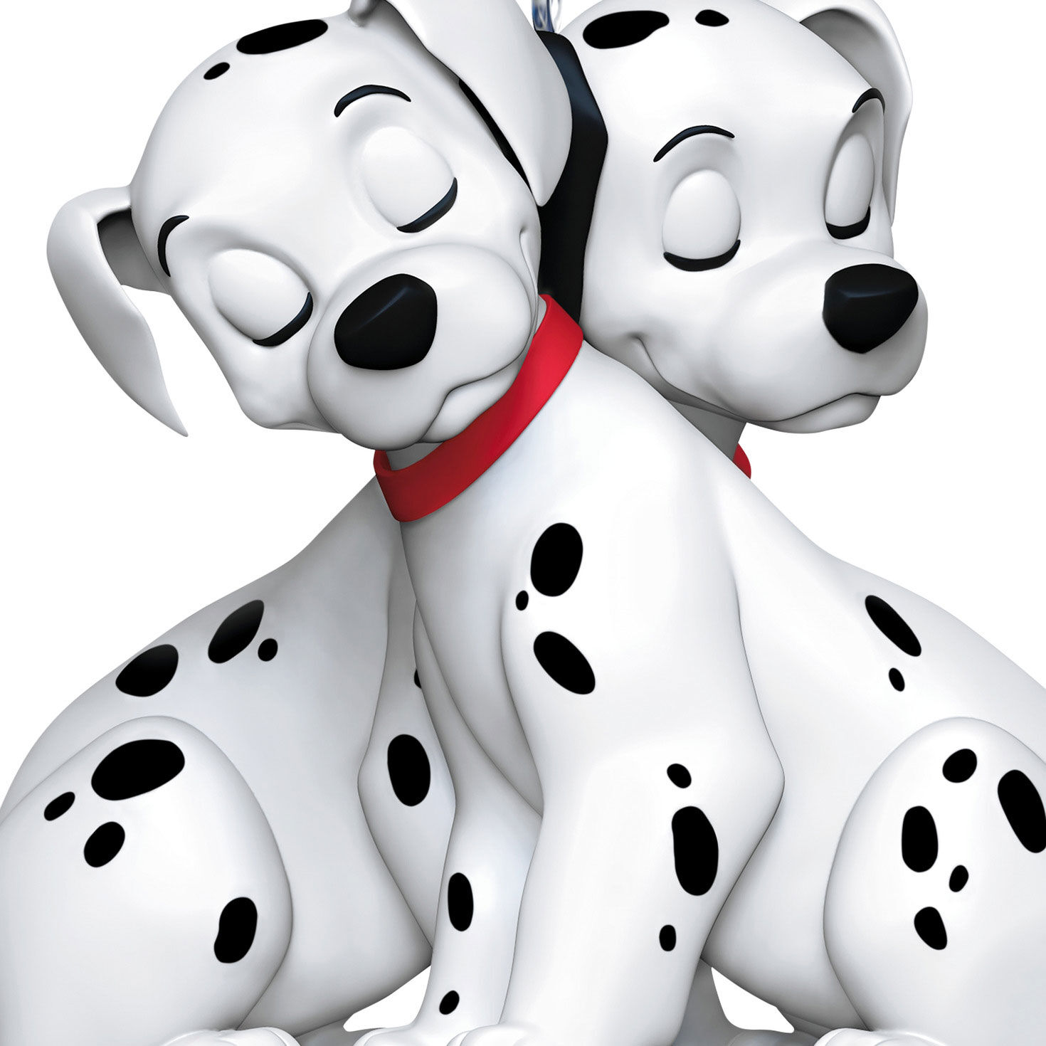 Disney Dalmatians Snuggling Keepsake Ornament closeup view image number 5