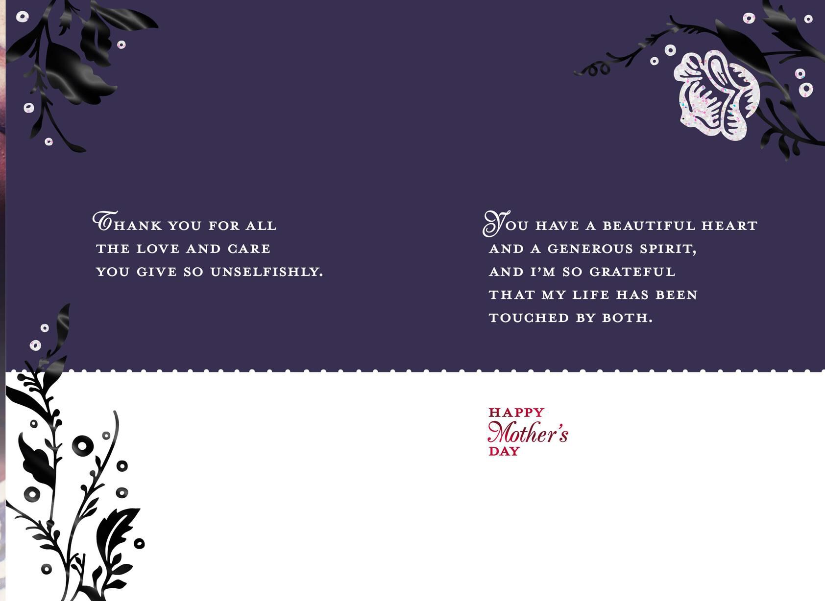 You Have a Beautiful Heart Mother's Day Card