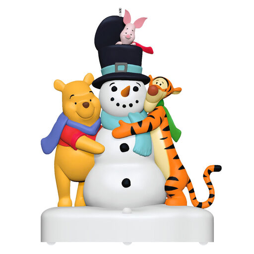 Disney Winnie the Pooh A Happy Holiday Hug Musical Ornament, 