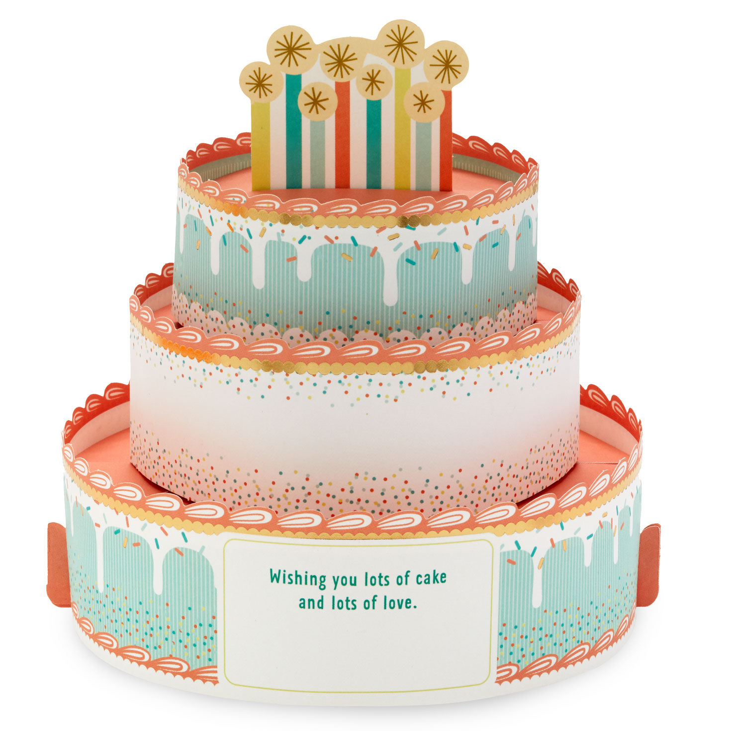 Lots of Love and Cake 3D Pop-Up Card for only USD 7.99 | Hallmark